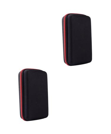 Beavorty Totebag 2pcs Travel Case For Razor Eva Blush Portable Eva Carry Bottles