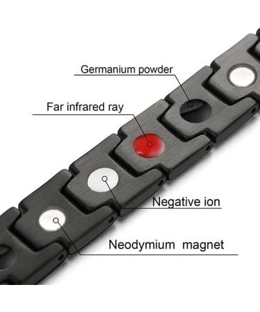 Buy Ailovone Magnetic Bracelets for Arthritis Slimming Pain Relief & Health Benefits 4 Set Lymph Drainage Energy Bracelet - Buy Online on GoSupps.com