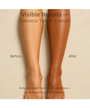 GOERTI Foaming Sunless Tanner Self Taning Mousse Instant Tan Streak-Free Quick-Dry Formula for a Natural Vegan Watermelon Scented Tanning Mousse for Flawless Medium Fake Tan with Tanning Glove - Buy Online on GoSupps.com