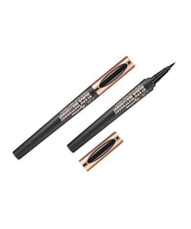 BIUDECO 2pcs Makeup Eyeliner Black Eyeliner Liquid Makeup Supplies Waterproof Gel Eyeliner Abs Shell