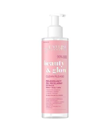 Eveline Cosmetics Beauty & Glow Nourishing Micellar Face Wash 200 ml - Buy Online on GoSupps.com