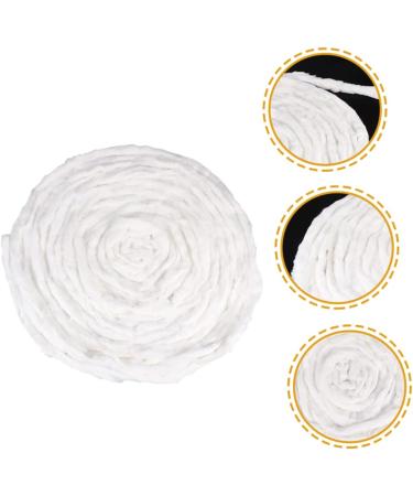 Angoily 2 Hairdressing Hair Coils for Manicures Cotton Hair Towel Makeup Supplies Cotton Beauty Coil Manicures Cotton Absorbent Cotton White Cosmetic Makeup Utensils - Buy Online on GoSupps.com