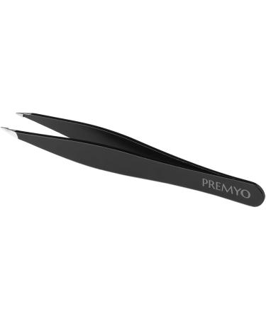 Buy Premyo Precision Eyebrow Tweezers for Ingrown Hair & Splinters - Professional Stainless Steel Rustproof with Case | International Shipping - Buy Online on GoSupps.com