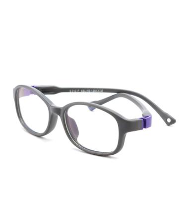 Tofox Kids GlassesAnti Blue Light Anti-reflective Glasses Reduce Eye Strain Children Silicone Glasses Color 3