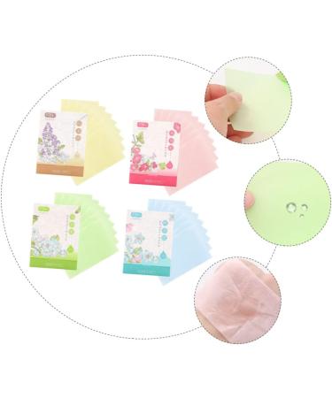 Mikinona 4 Boxes Oil Blotting Paper Facial Blotting Papers Oil Blotting Linen Oil Absorbing Makeup Accessories Facial Paper Facial Oil Wipes Oil Control Film Skin Care Accessories Oil Paper - Buy Online on GoSupps.com