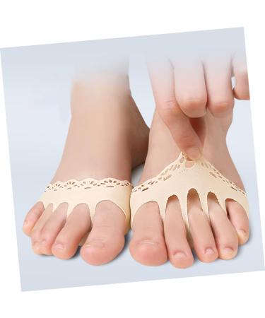 Shop NOLITOY Tabi Socks - Metatarsal & Heel Protector Half Socks for Women | Breathable Ice Silk High Heel Pads - Buy Online on GoSupps.com