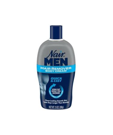 Nair Men Hair Remover Body Cream 13 oz (2-Pack) - Smooth and Hair-free Skin - Buy Online on GoSupps.com