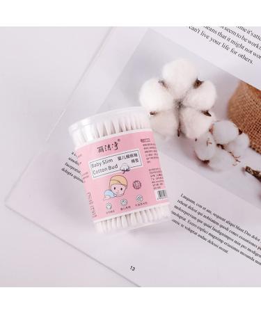 FOMIYES Cotton Swabs - 4 Boxes of Spiral Head Cotton Buds for Baby Ear Cleaning & Household Use - Soft & Absorbent Micro Swabs - Buy Online on GoSupps.com