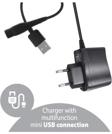 Stylecraft Professional Men's Hair Cutter & Beard Trimmer - Noiseless Magnetic Engine 2-Hour Wireless Use Adjustable Blade & 5 Combs - Buy Online on GoSupps.com