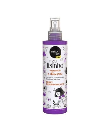 Salon Line - Linha Meu Lisinho (Kids) - Spray para Pentear Imaginacao e Diversao 240 Ml - (My Straight (Kids) - Imagination and Fun Combing Spray 8.11 Fl Oz)