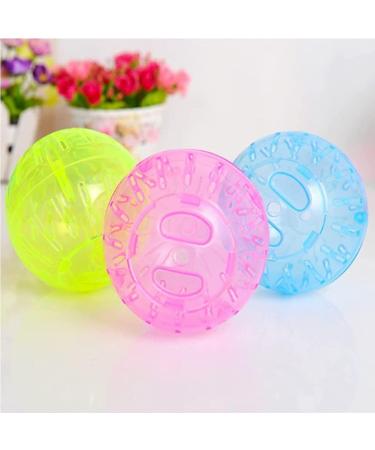 Plastic Pet Mice Jogging Ball Hamster Gerbil Rat Exercise Portable Funny Solid Hamster Running Balls Play Toys Accessory Useful and Practical Professional Design - Buy Online on GoSupps.com