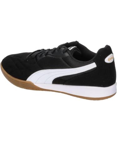 PUMA Unisex King Top It Football Shoe - 42 EU | Black White & Gold - International Shipping Available - Buy Online on GoSupps.com