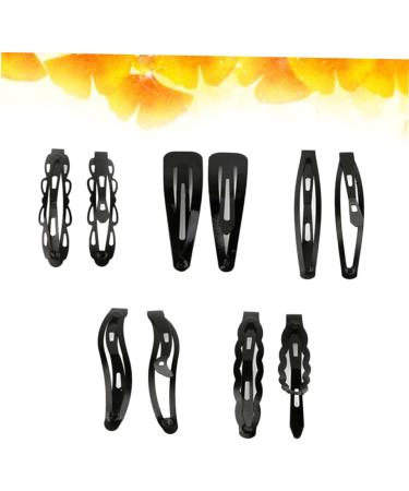 Beaupretty Simple Hair Clips snap snap barrettes clips for bows s clips alligator barrettes clips metal bow clips metal barrettes barrette child blank Metal Hair Clips - Buy Online on GoSupps.com