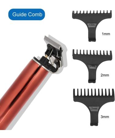 Electric Trimmer LCD Display Hair Trimmer for Hair Salon for Home(Red) - Buy Online on GoSupps.com