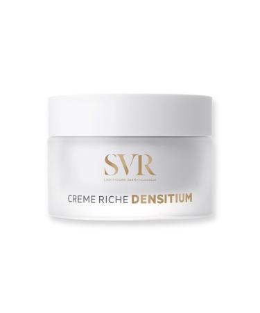 SVR - Densitium Cr me Riche Correction Globale - Soin anti- ge redensifiant et nourrissant - Pour peaux matures s ches tr s s ches - Acide hyaluronique Bio-calcium Peptides Probiotiques - 50 ml
