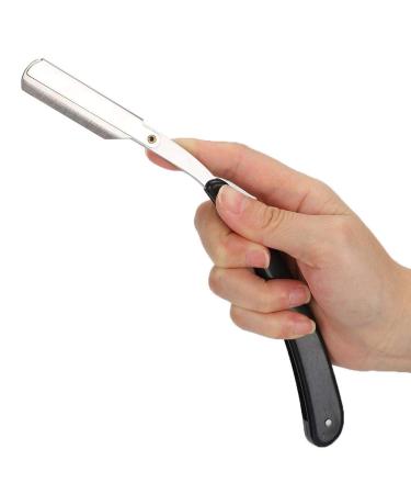 Professional Portable Beard Razor Holder - 2-Piece Classic Folding Face Care Tool for Men - Red & Black - International Shipping Available - Buy Online on GoSupps.com