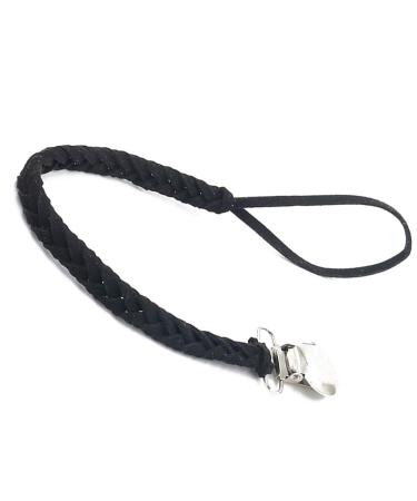 Windy5 Leather Woven Pacifier Chain | Colorful Braided Clip Holder & Teether Accessories for Babies - International Shipping - Buy Online on GoSupps.com