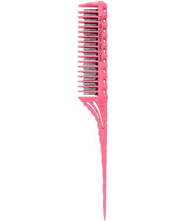 Teasing Comb - 3 Rows of Teeth Tail Comb for Volume and Styling Precision() Pink - Buy Online on GoSupps.com