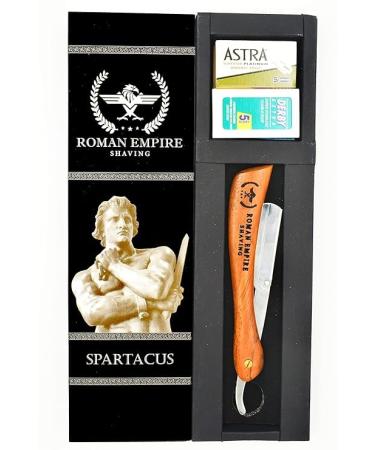 Buy Spartacus Razor Blades Club - Professional Shaving Set with 20 Astra Derby Shark Voskhod Blades | International Shipping - Buy Online on GoSupps.com