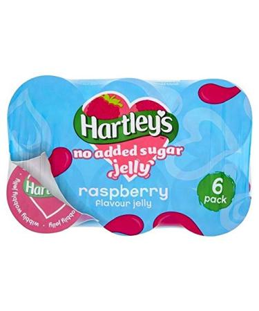 Hartley's No Added Sugar Raspberry Jelly Pot Multipack 6 x 115g