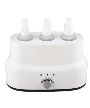 Amonida massage oil bottle warmer massage oil heating water electrical 5-speed temperature setting aluminum alloy 300 ml automatic temperature control for EU connector 220V 8A