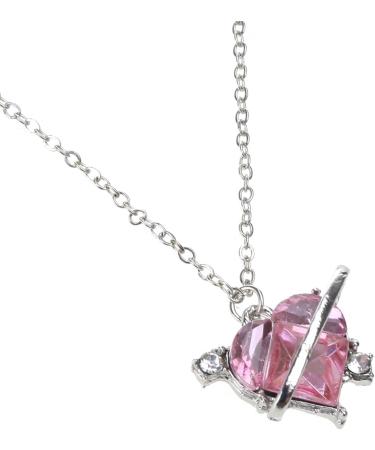 Southjieling Vintage Diamond Choker Necklace | Crystal Peach Heart Pendant | Aesthetic Fashion Jewelry - Buy Online on GoSupps.com