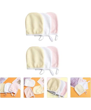 FRCOLOR 36 Pcs Reusable Makeup Remover Gloves & Cloths - Eye Makeup Remover Puffs & Facial Scrubber in Assorted Colors - Buy Online on GoSupps.com