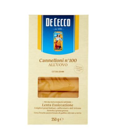 Italian Gourmet E.R. De chicken cannelloni Egg N 110 Lot of 6 doughs with egg 250 g + Gourmet Italian pulp 400 g