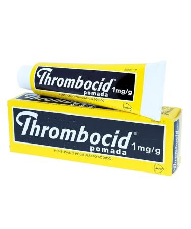 Thrombocid Ointment 1 mg/g 60 g Topical Skin Ointment Tube