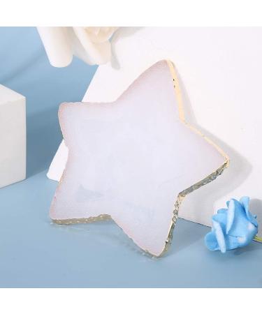 Fyearfly Nail Art Painting Palette - Harz Gel Color Mix Display Holder for Families & Salons | Manicure Tools - Star Transparent - Buy Online on GoSupps.com