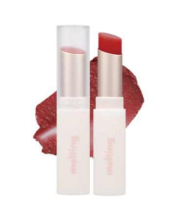 MERZY Glossy Melting Color Lip Balm | High Pigment Color Watery Glossy Texture Long-Lasting Vivid Color | #03 ABOUT FIG #3 About Fig