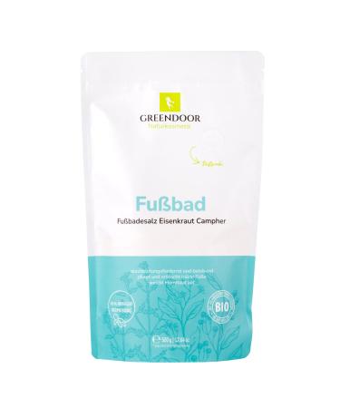 Greenendoor Foot Care Set: Organic Jojoba Oil Foot Bath Pedicure File Cocoa Butter Cream & Natural Balm for Revitalizing Feet - Buy Online on GoSupps.com