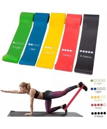 Buy Resistance Bands for Women & Men - Ideal for Leg Workouts & Strength Training - International Shipping Available - Buy Online on GoSupps.com