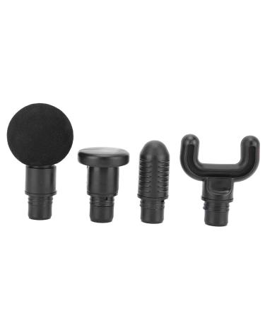 Massage pistol head trigger point pistol fastening for deep muscle muscle relaxation body relaxation fascia-massager replacement head Applicable to 19 mm massage pistol adapter 4-pc.