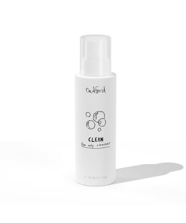 radford Beauty CLEAN The Only Cleanser | Hydrating Facial Cleanser with Glycolic Acid and Niacinamide | Sensitive Skin Double Cleanser & Gentle Face Wash for Women | 4.2 Fl Oz