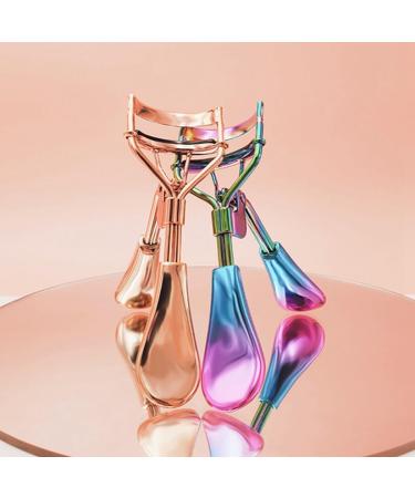 Professional Portable Manual Eyelash Curler Lightweight Non-Slip for Long Lasting Eyelash Makeup - Buy Online on GoSupps.com