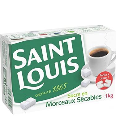 Saint Louis Sugar in Cuttable Pieces 1 kg (Pack of 6)