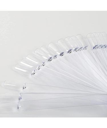 Clyhon 100-Piece Color Card Nail Polish Board | Nail Art Practice Stick | Fan Form Display for Professional Nail Techniques - Buy Online on GoSupps.com