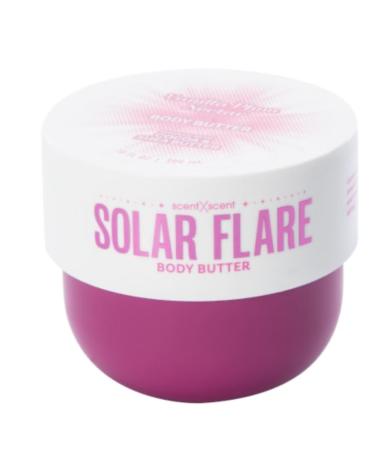 Solar Flare Body Butter Vanilla Plum Nectar Smooth Moisturizing 10 oz FULL SIZE