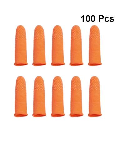 100pcs Fingertip Protector Finger Sleeve Finger Caps Finger Protector