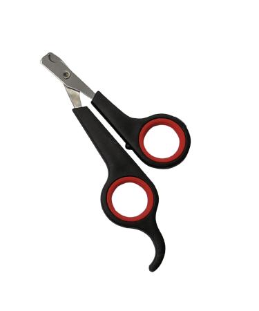 Hooluuwongm Cat Nail Clipper No Shred Pet Claw Trimmer Clean Cut Cat Claw Clipper for Tiny Dog Rabbit Bird (Stainless Steel)