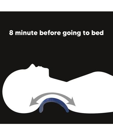 Fdit Cervical Traction Device Pillow - Blue Neck Stretcher for Home Anti-Deformation Curvature Smoothing Plastic Pillow - Buy Online on GoSupps.com