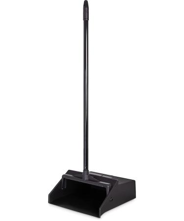 CFS 36141003-1 Pivoting Upright Lobby Dustpan with Metal Handle - 30 Length - Black - 1-Piece Handle - Buy Online on GoSupps.com