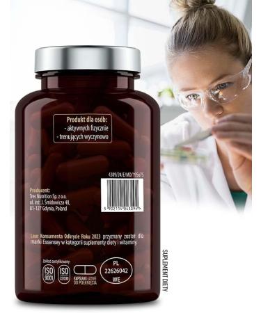 Trec Nutrition Sp z oo ESSENSEY Collagen Forte I 2400 mg per recommended daily dose I 120 capsules I hydrolyzed collagen type I SOLUGEL I 60 daily doses I Easy to swallow - Buy Online on GoSupps.com