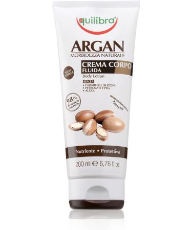  Equilibra Equilibra Argan Fluida Body Cream Pack of 6 (6 x 200 ml) - Buy Online on GoSupps.com