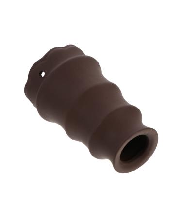 FRCOLOR MOXIBUSTION-TOP full body massage device Tool scratch pot Multifunction Moxa rod burner MOXABRENER Massage device Double layer Moxibusofen Moxibusion Device purple sound