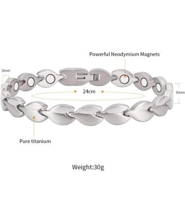 Buy Magnetic Ankle Bracelets for Men & Women - Stylish Titanium Steel Fashion Jewelry - Buy Online on GoSupps.com
