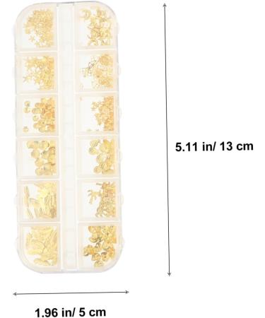 Ipetboom 3 Boxes Alloy Nail Accessories Nail Gem Nail Art Decals Nails Stickers Manicure Sequin Crystals Nail Diamonds Nail Tip Jewels Flake Punk Stickers Nail Decal Decor 3d Flash - Buy Online on GoSupps.com