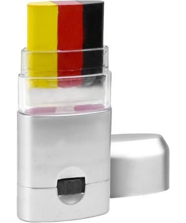  Zunishaone National Flag Face Paint | Black Red Yellow Skin Paint Stick - Temporary Fan Makeup | Pencils Face Markers Body Makeup Party Sport - Buy Online on GoSupps.com