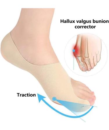 LTLCLZ 2Pcs Big Toe Protector/Corrector Pedicure Socks for Bunions & Hallux Valgus - Orthopedic Foot Care - Buy Online on GoSupps.com